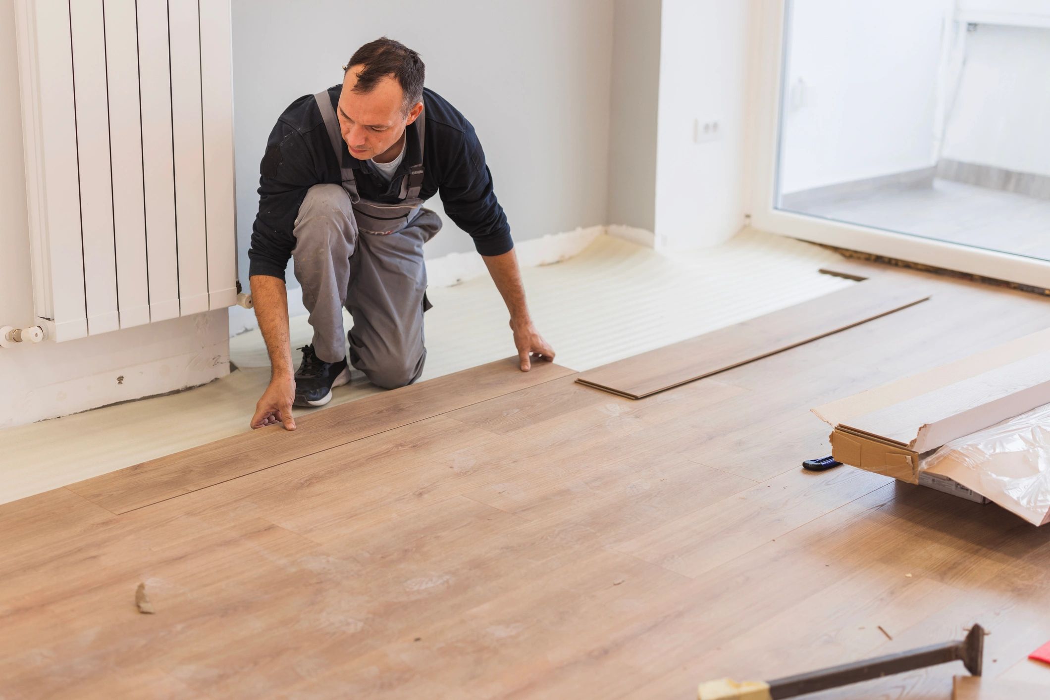 Hardwood Floor Transformation